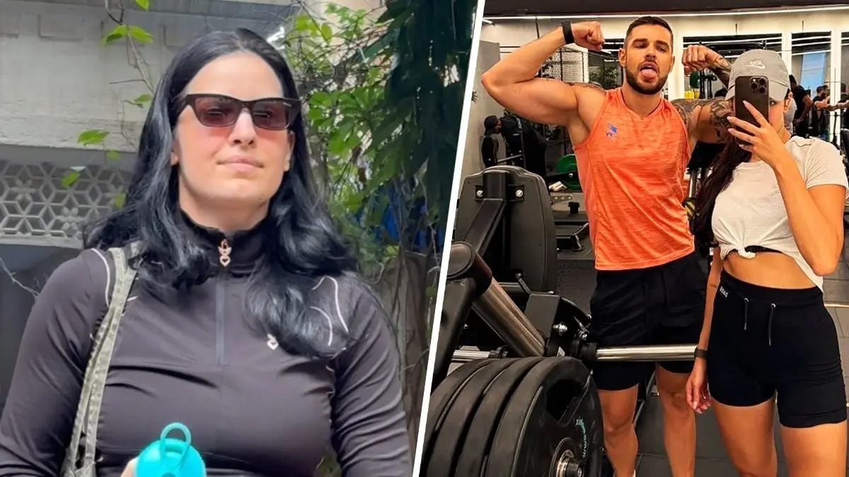 File photo of Natasa Stankovic with Aleksandar Alex Ilic