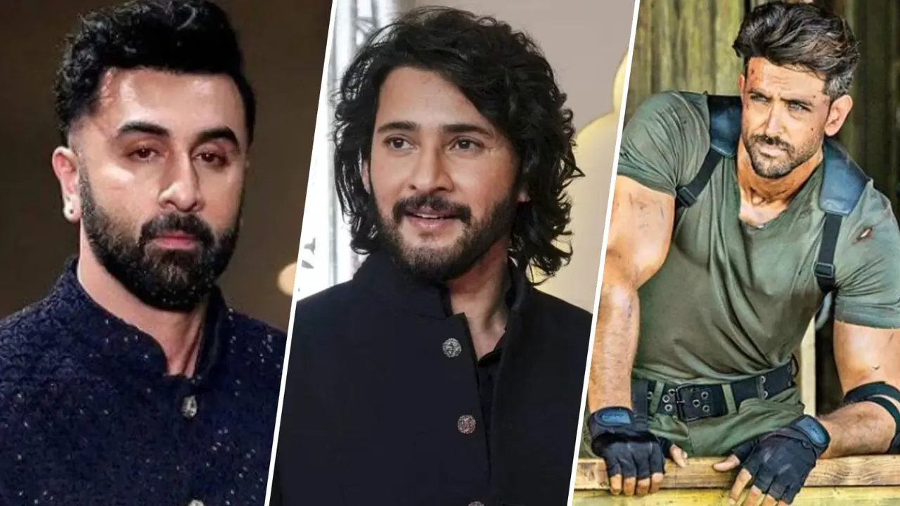 War 2 Gets Bigger! Ranbir Kapoor, Mahesh Babu To Feature In Hrithik Roshan-Jr NTR's Action Film? File photo of Ranbir Kapoor, Mahesh Babu and Hrithik Roshan