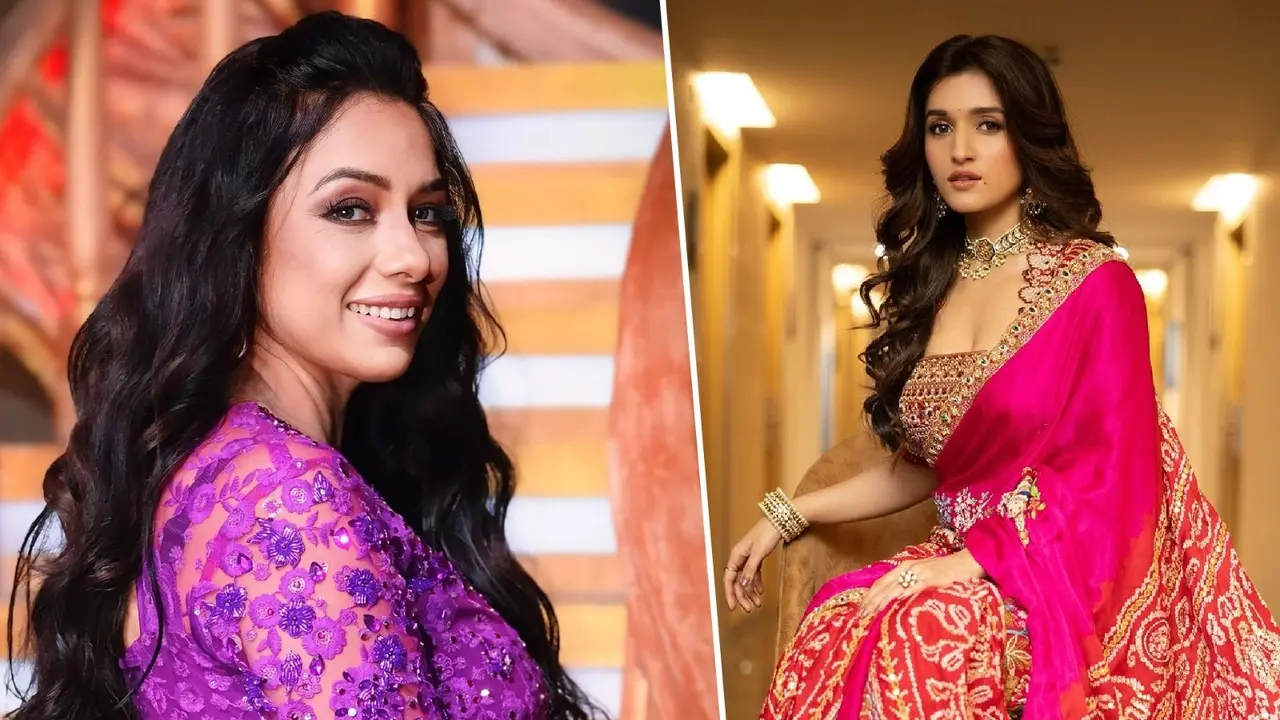 Anupamaa's Nidhi Shah Quit The Show Because Of Rupali Ganguly? Actor's Indirect Dig Goes Viral File photo of Rupali Ganguly and Nidhi Shah