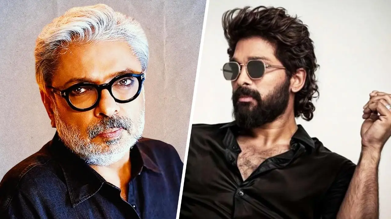 Allu Arjun’s Meeting With Sanjay Leela Bhansali Amid Ranbir-Vicky's Love And War Shoot Gets Internet Buzzing With Excitement File photo of Sanjay Leela Bhansali and Allu Arjun