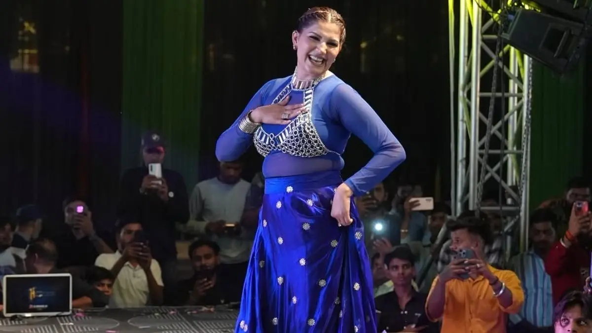 File photo of Sapna Choudhury from an event