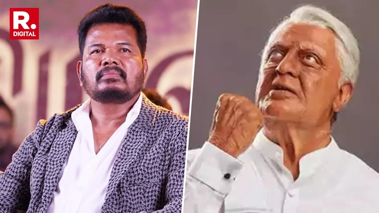 Indian 3: Shankar To Reshoot Scenes Adding ₹100 Crore To Budget - Will Lyca Productions Invest? File photo of Shankar and Kamal Haasan