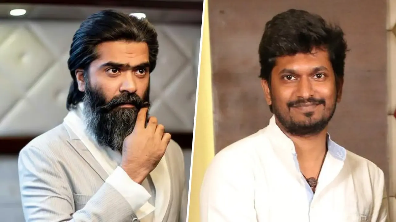 STR48: Silambarasan, Director Desingh Periyasamy's Photo Goes Viral Amid Rumours Of Film Being Shelved File photo of Silambarasan and Desingh Periyasamy