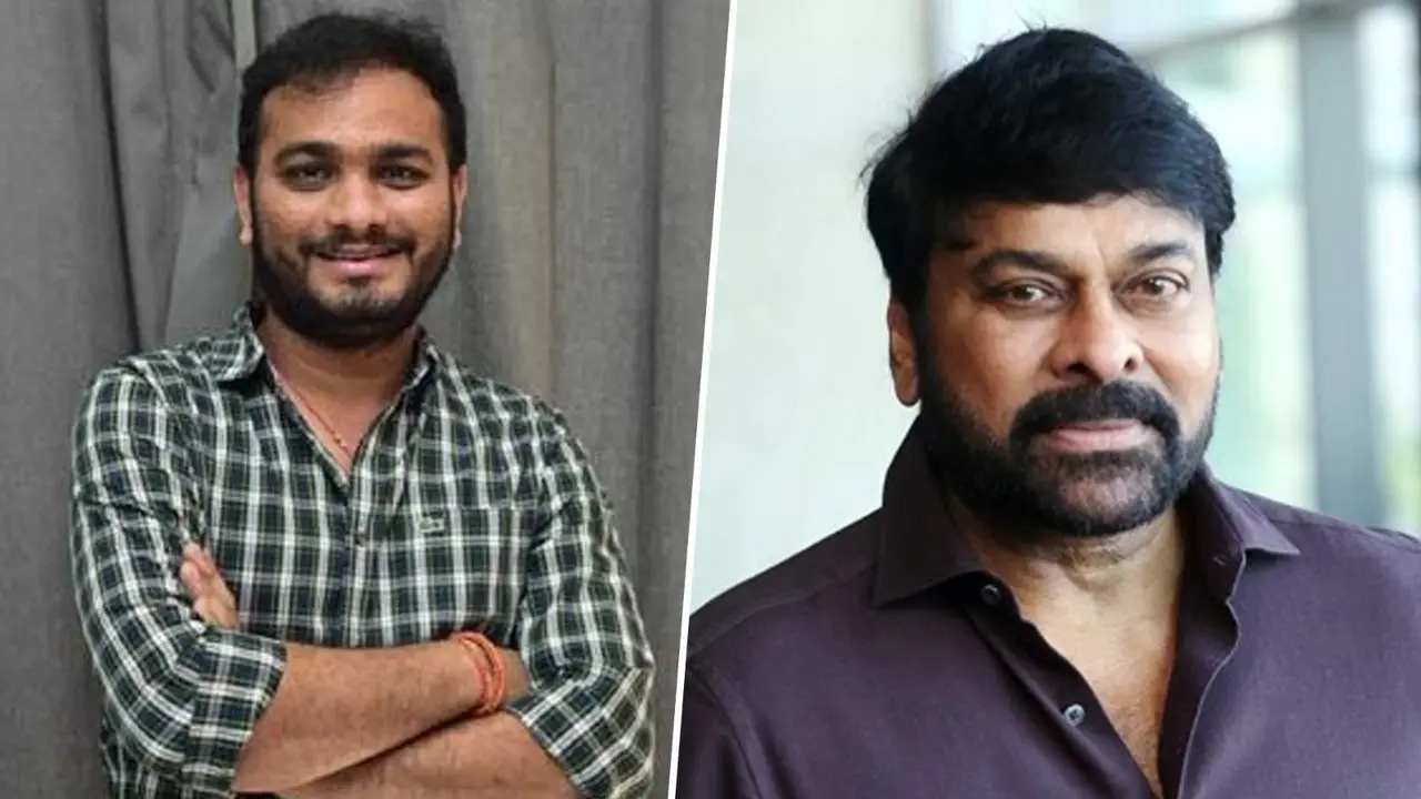 File photo of Srikanth Odela and Chiranjeevi