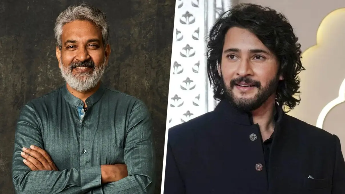 File photo of SS Rajamouli and Mahesh Babu