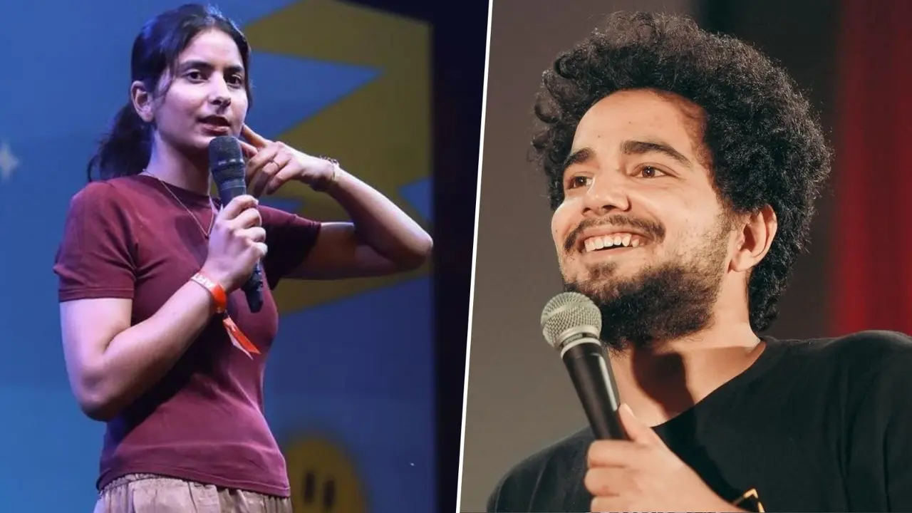 File photo of Swati Sachdeva and Samay Raina