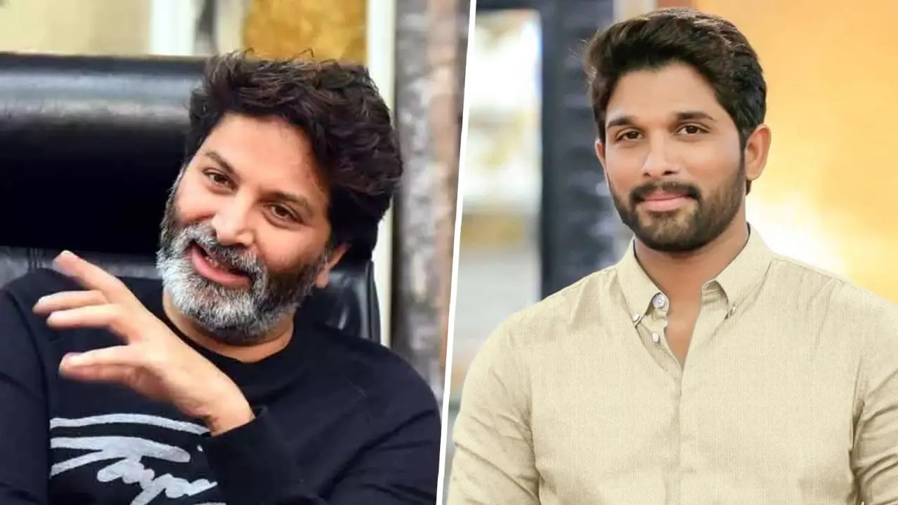File photo of Trivikram Srinivas and Allu Arjun