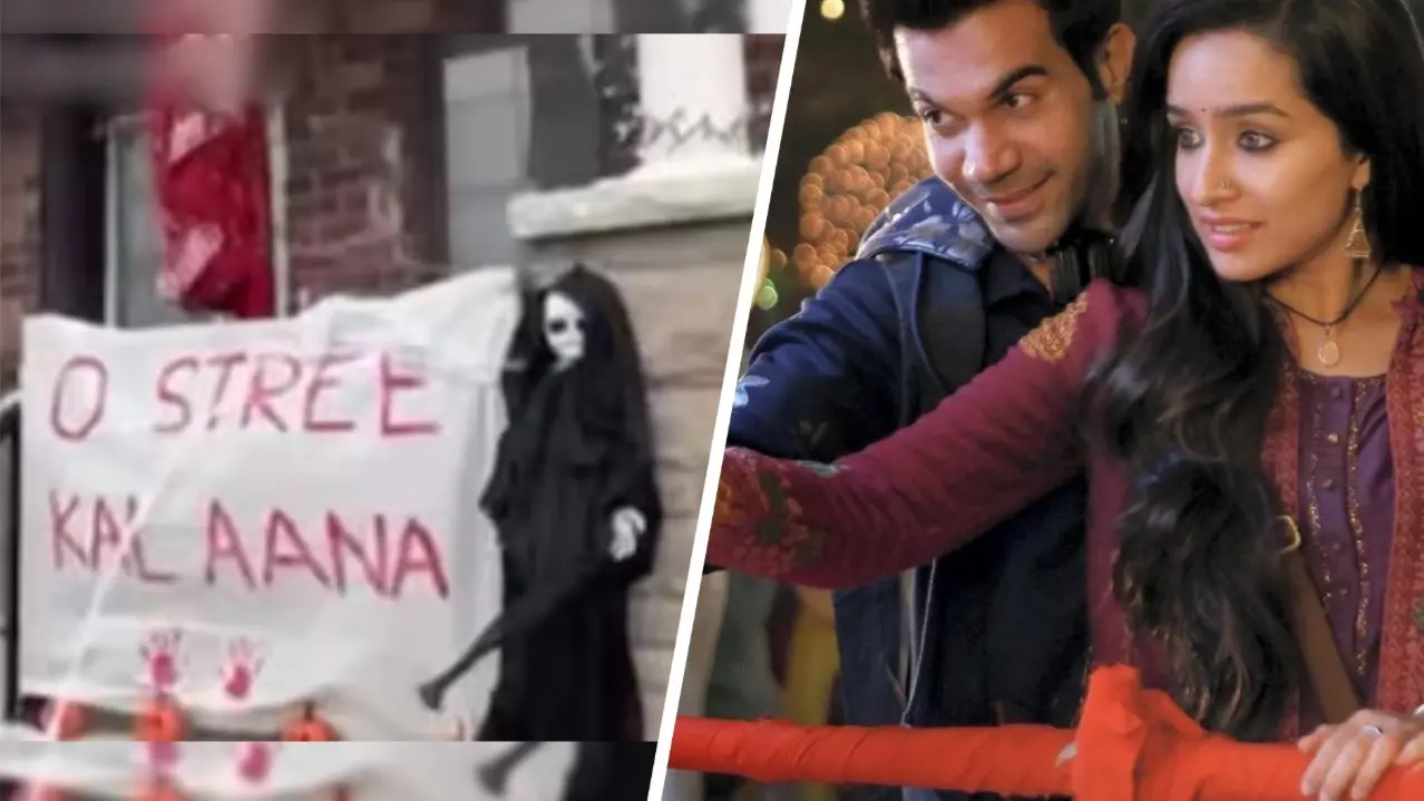 Stree Takes Over Canada: Shraddha Kapoor Film Inspired Decor On Halloween Takes Internet By Storm File photo of viral Halloween decor inspired from Stree