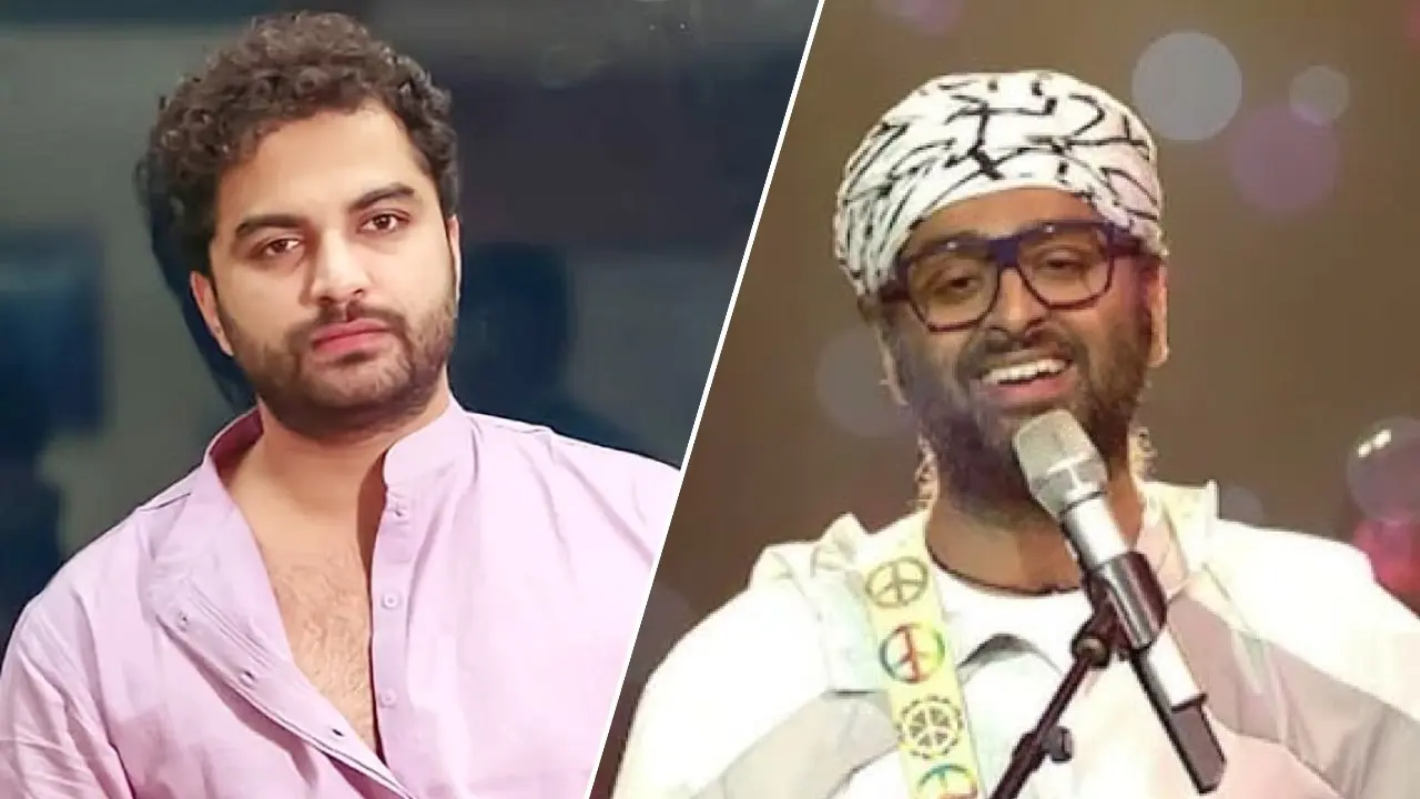 Vishwak Sen Apologises To Arijit Singh, Mechanic Rocky Actor Blames His Team For Demeaning Post File photo of Vishwak Sen and Arijit Singh