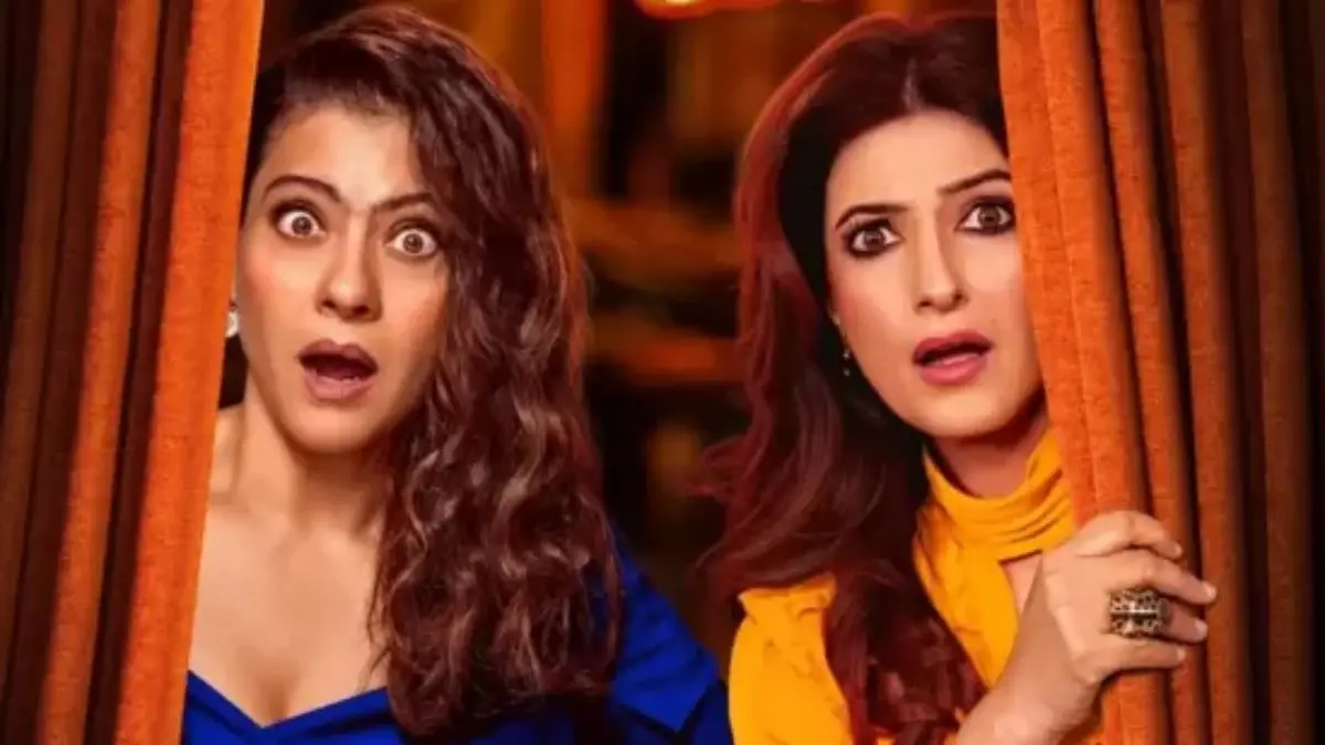 File poster of Kajol and Twinkle Khanna's show