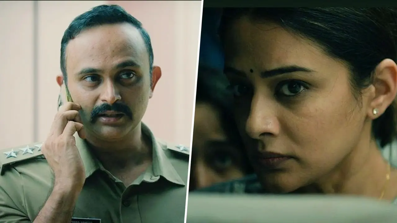 Film scenes from Officer on Duty