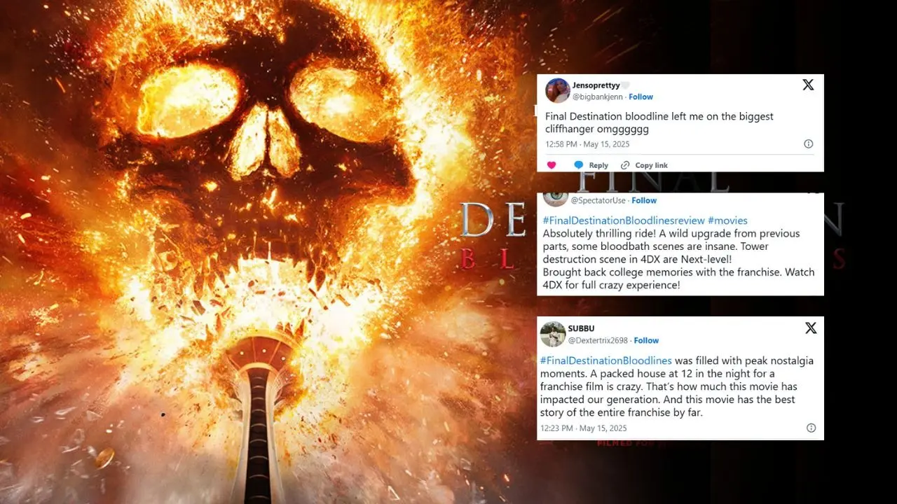 Final Destination Bloodlines X Review: Sadistic Fun With A Nostalgic Touch, Say Netizens As Nostalgia Kicks In Final Destination Bloodlines X Review: Sadistic Fun With A Nostalgic Touch, Say Netizens As Nostalgia Kicks In