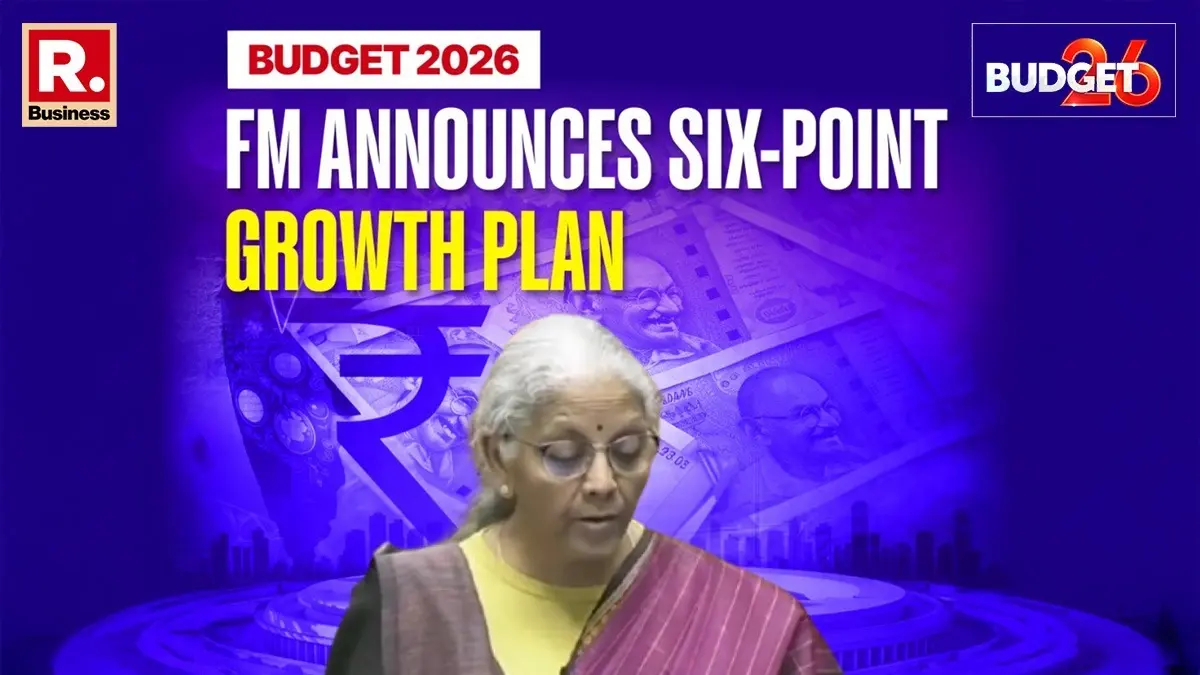 Budget 2026: Sitharaman Flags Growth, Reform and Manufacturing Push in Opening Remarks Finance Minister Nirmala Sitharaman, presents the Union Budget for 2026–27