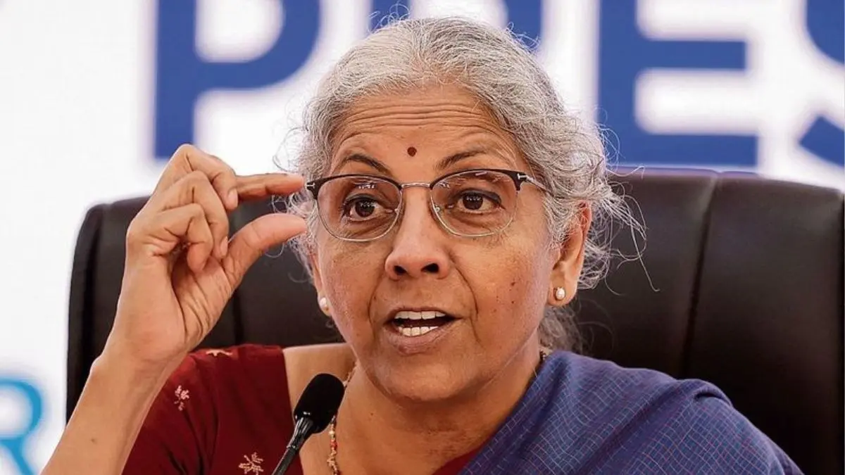 Finance Minister Sitharaman