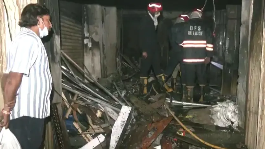 Fire at Commercial Building in Ahmedabad, No Casualty; Offices Damaged Fire breaks out at a commercial building in Delhi's Shakti Nagar