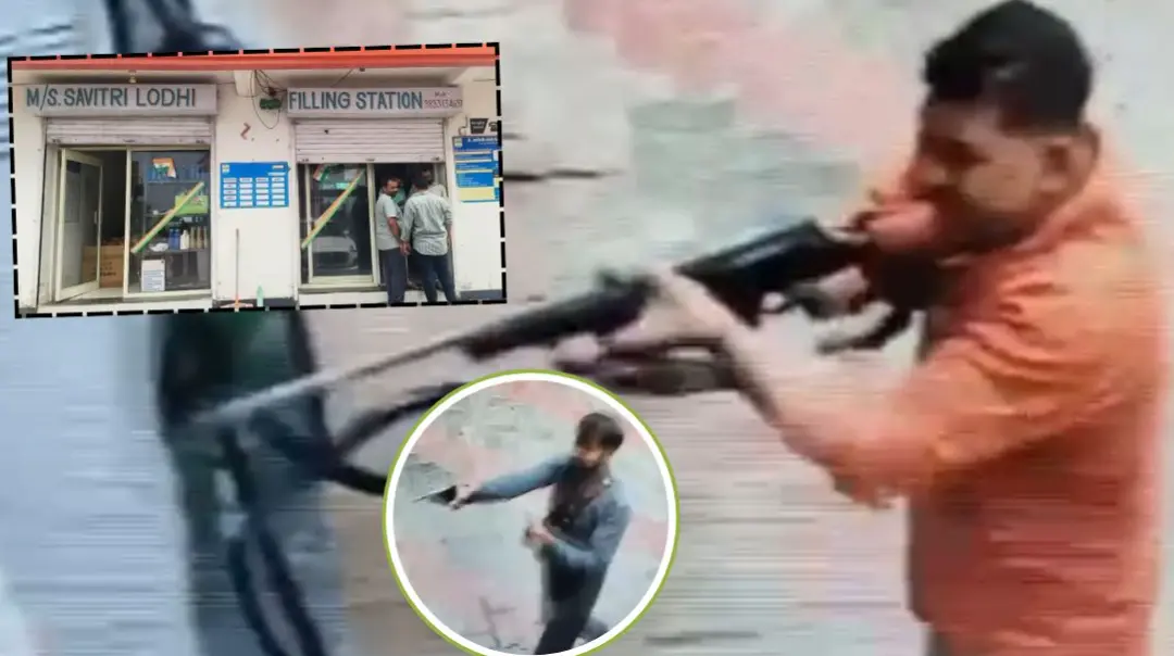 Bhind petrol pump firing news