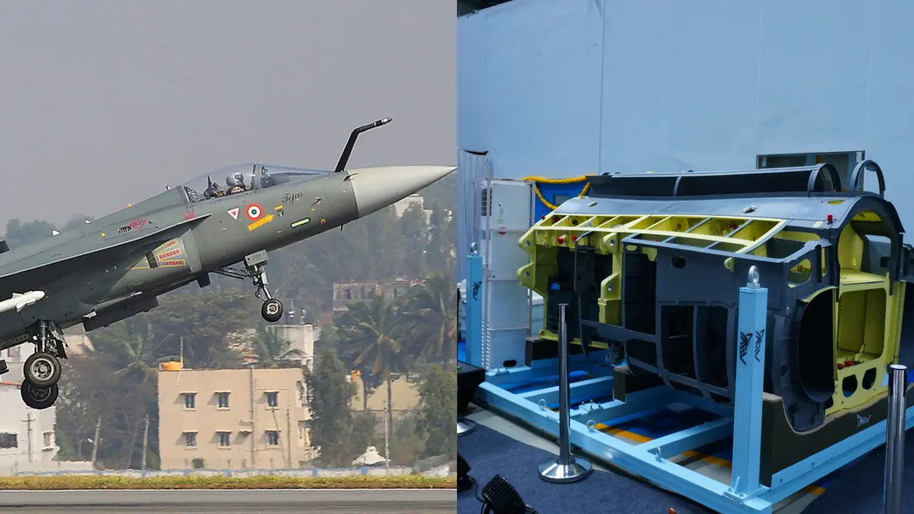 First Centre Fuselage for LCA Tejas Mk1A Delivered to HAL