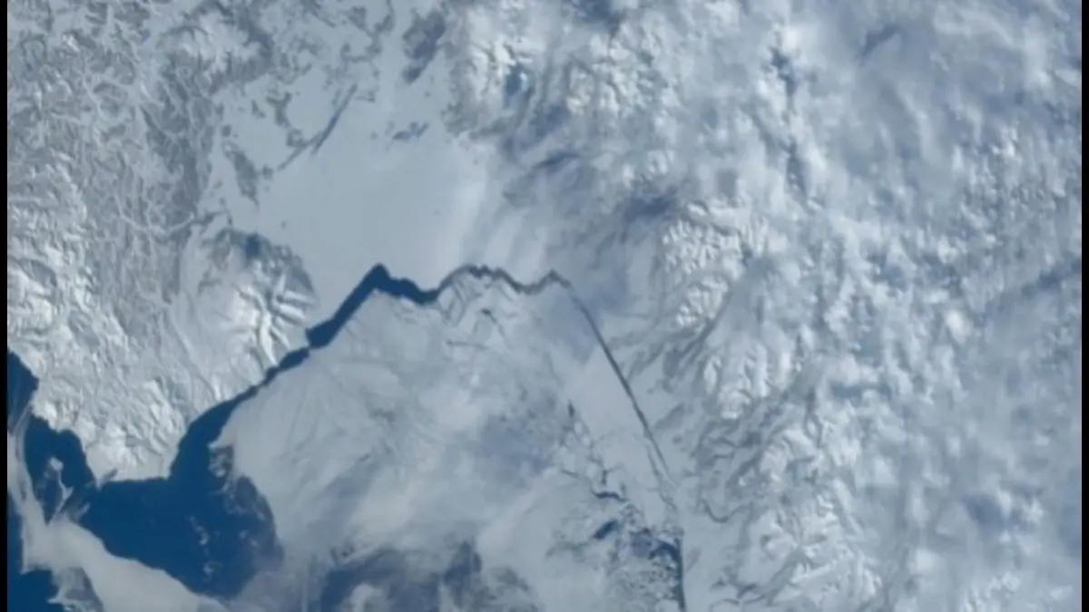 First-Ever Video of Earth's Polar Region from Space : Fram2 Mission's Historic Milestone | WATCH