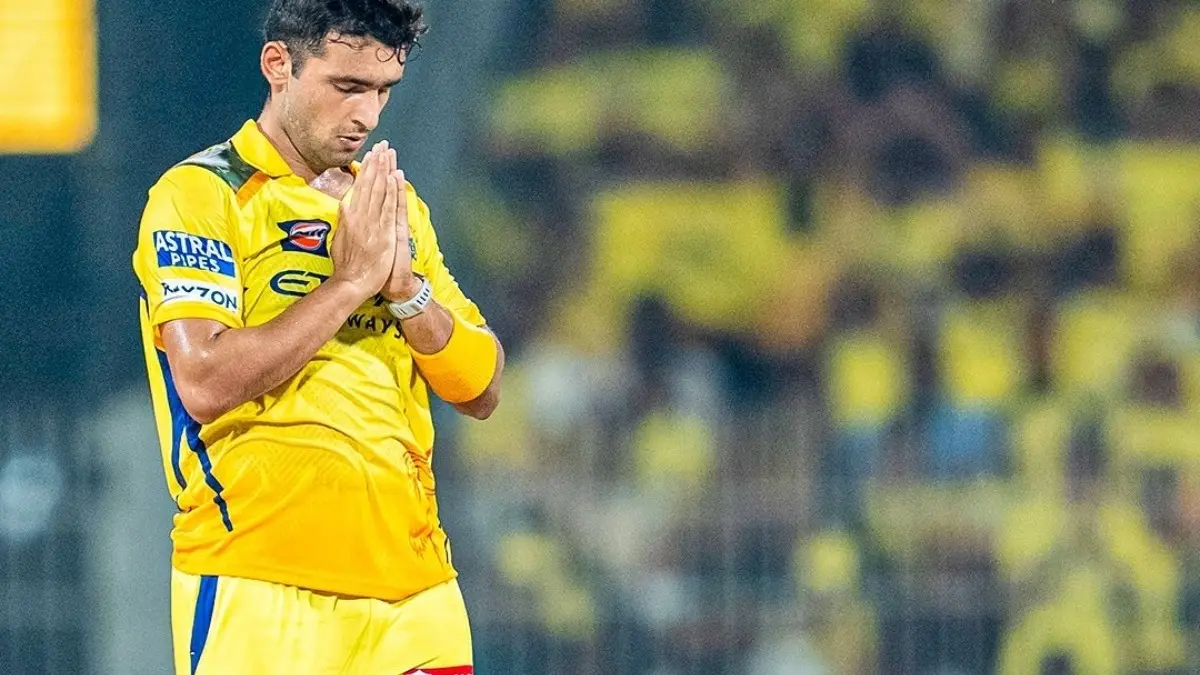 More Trouble For India, Fast Bowler Anshul Kamboj Added To Squad As Injury Cover Ahead of 4th Test In Manchester, Arshdeep Singh Ruled Out: Reports Anshul Kamboj celebrates a wicket for CSK