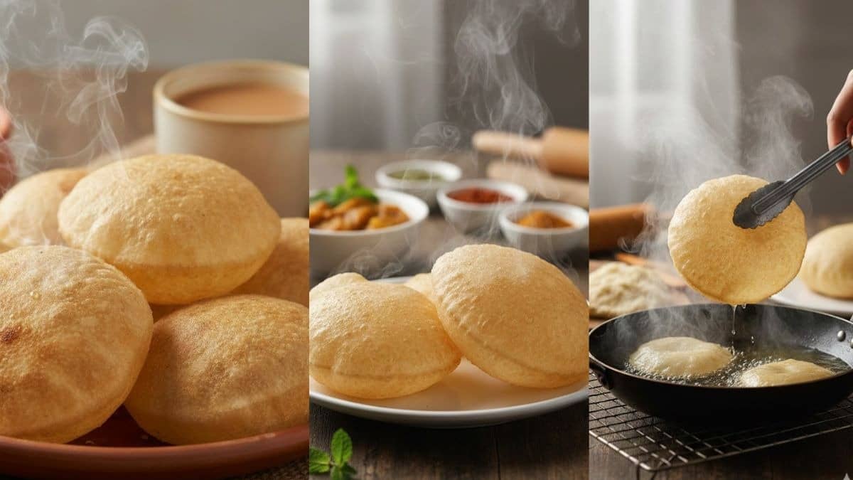 Fluffy Puri Secret Trick