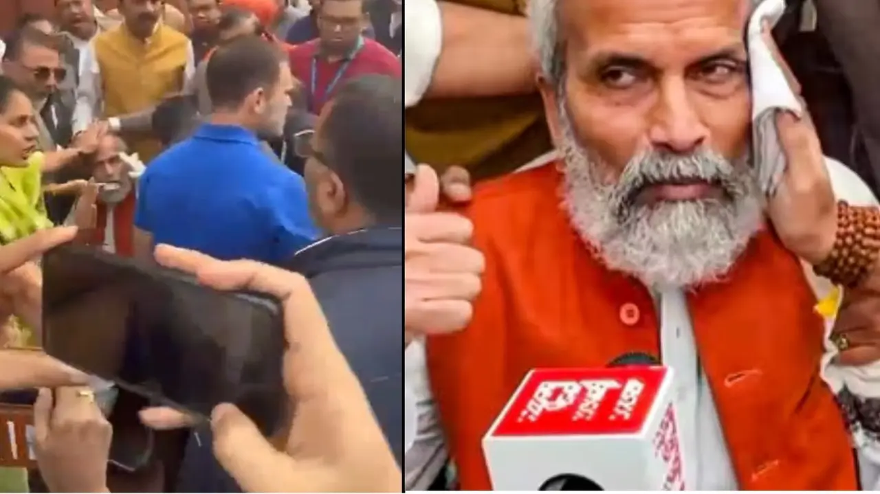 Rahul Gandhi Loses Cool During Protests in Parliament, FIR Filed After 2 BJP MPs Injured Following this, NDA leaders-- TDP MP Byreddy Shabari and BJP MP Bansuri Swaraj will file an FIR against Rahul Gandhi for assault in Parliament.