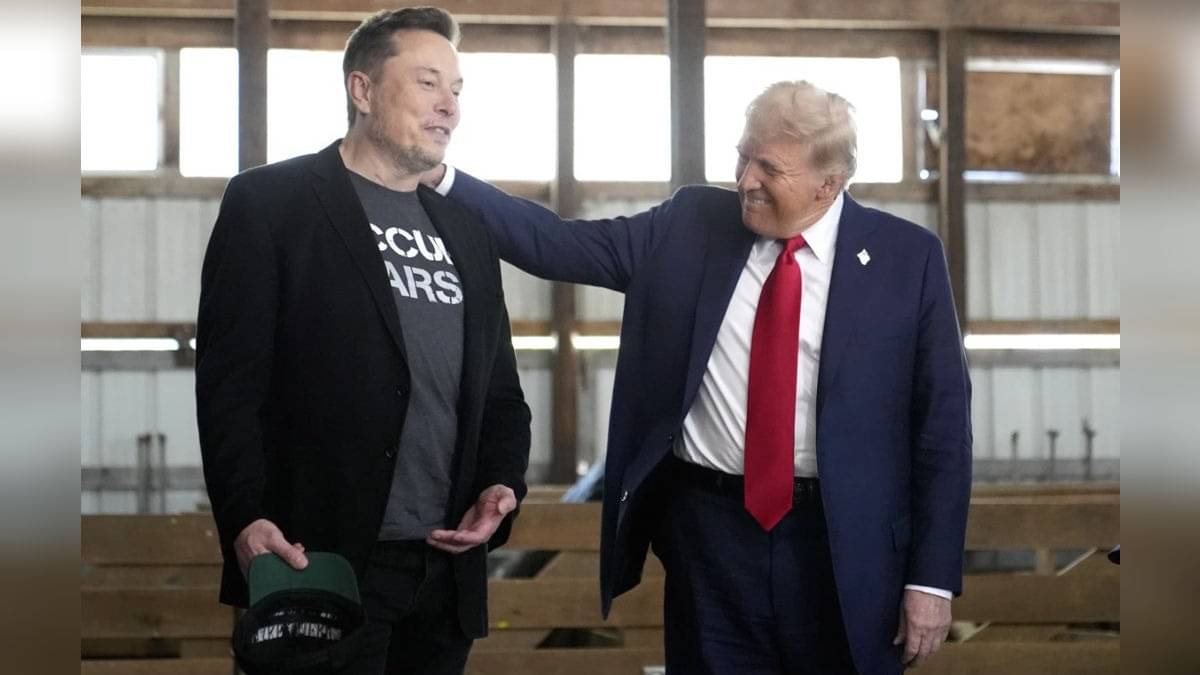 For Charlie': Donald Trump and Elon Musk Reunite, Share Handshake to Honour Charlie  Kirk | WATCH | Republic World