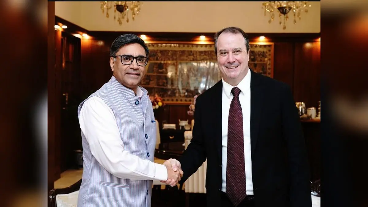 Foreign Secy Vikram Misri and US Trade Envoy Rick Switzer Strengthen Bilateral Economic Ties