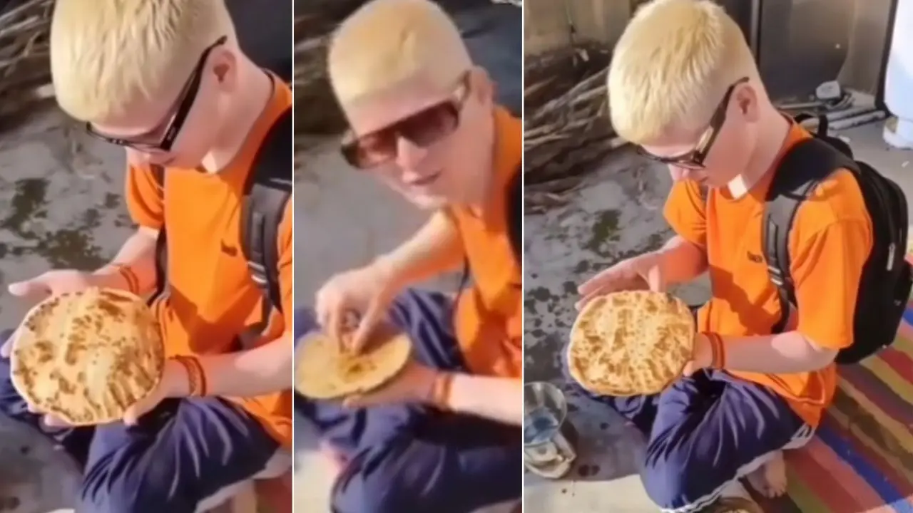 foreign tourist viral video