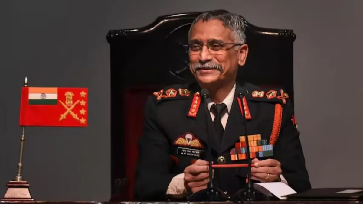 former Chief of Army Staff Manoj Naravane