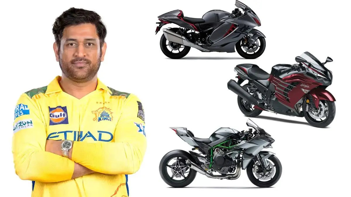 Former CSK Captain, MS Dhoni Bike Collection