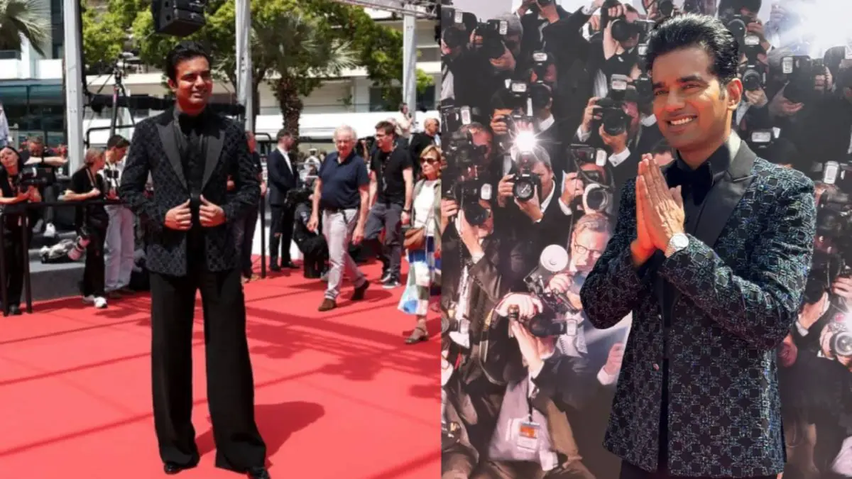 Former IAS Abhishek Singh at Cannes