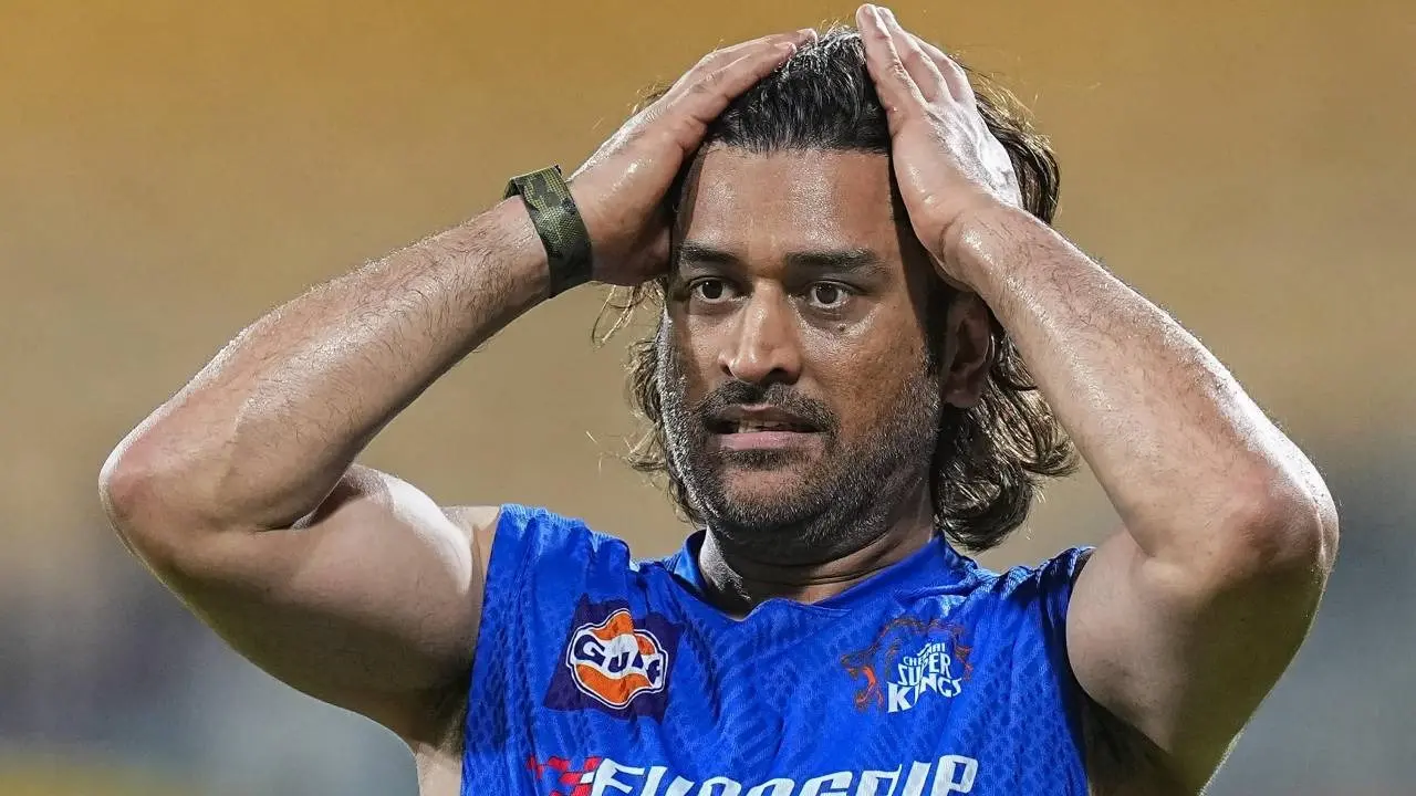 Former Indian captain Mahendra Singh Dhoni