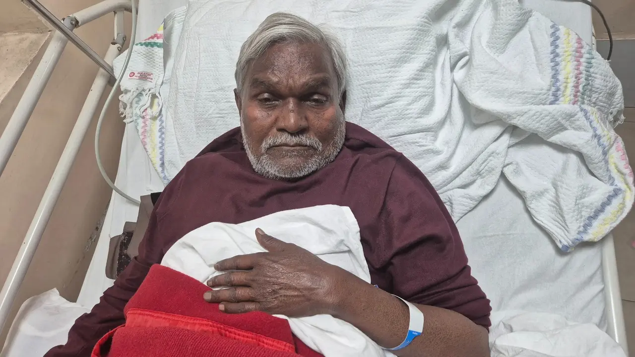 Former Jharkhand Chief Minister Champai Soren Admitted To Hospital Former Jharkhand Chief Minister Champai Soren Admitted To Hospital