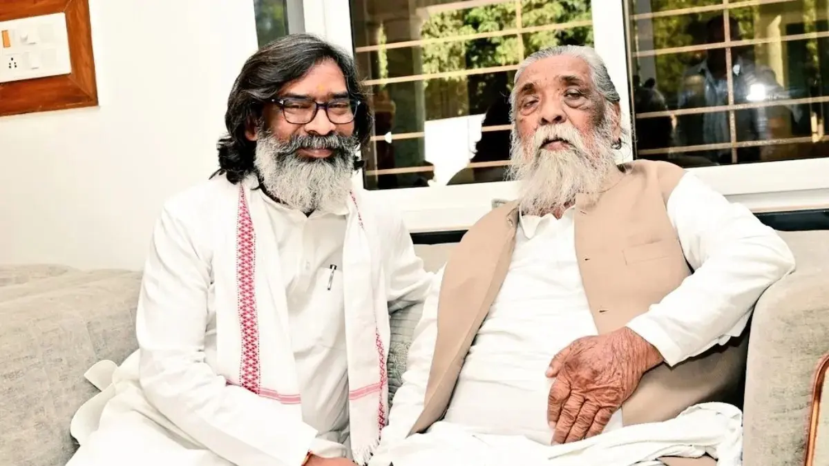 Former Jharkhand CM Shibu Soren awarded Padma Bhushan son Hemant expresses gratitude central government