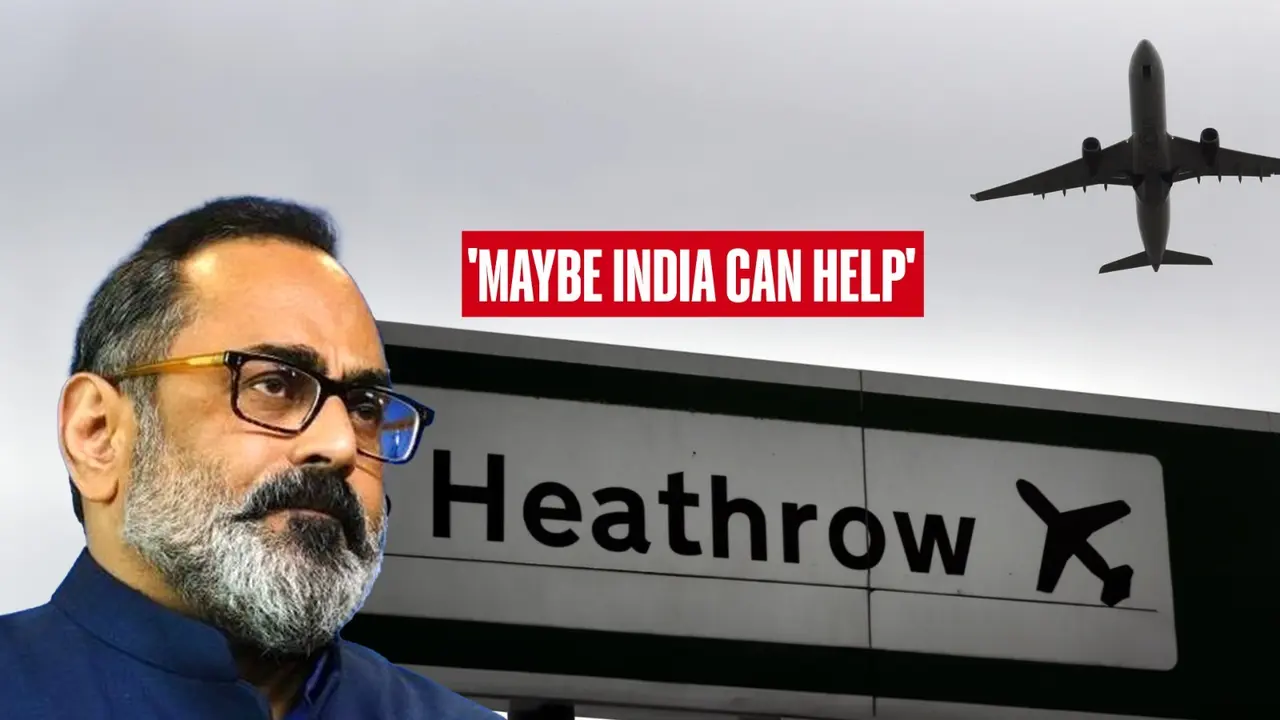 Former Minister Rajeev Chandrasekhar Mocks UK After Heathrow Shutdown: