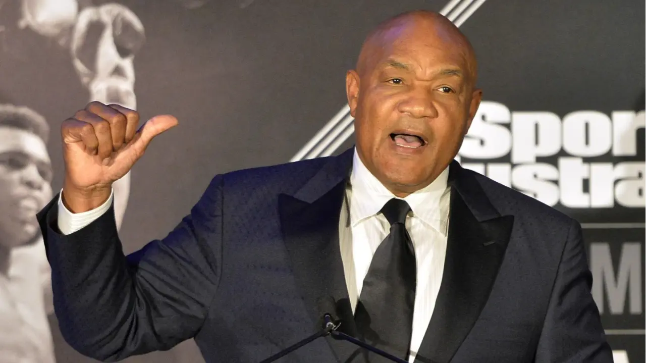Former Olympic gold medalist and two-time heavyweight champion George Foreman