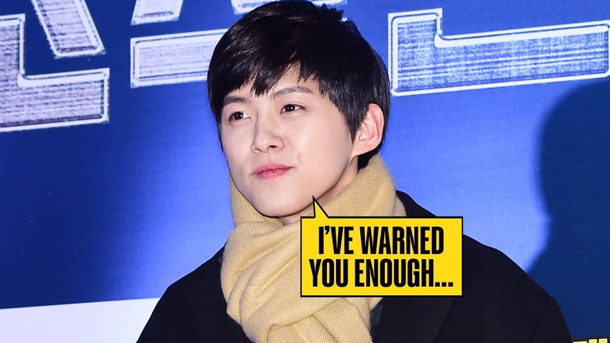 Former U-KISS member Dongho was married between 2015 and 2018 and shares a child with his ex-wife