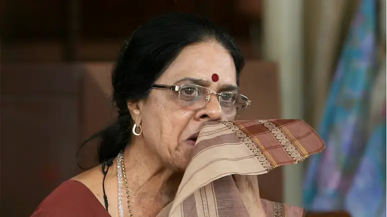 Former Union Minister Girija Vyas Suffered Critical Burn Injuries After Her Saree Caught Fire In Udaipur Former Union Minister Girija Vyas Suffered Critical Burn Injuries After Her Saree Caught Fire In Udaipur