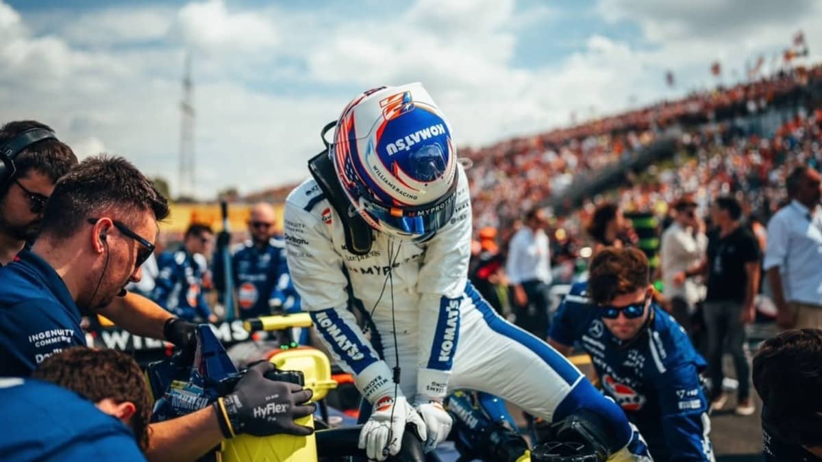 Former Williams driver during 2024 F1 season