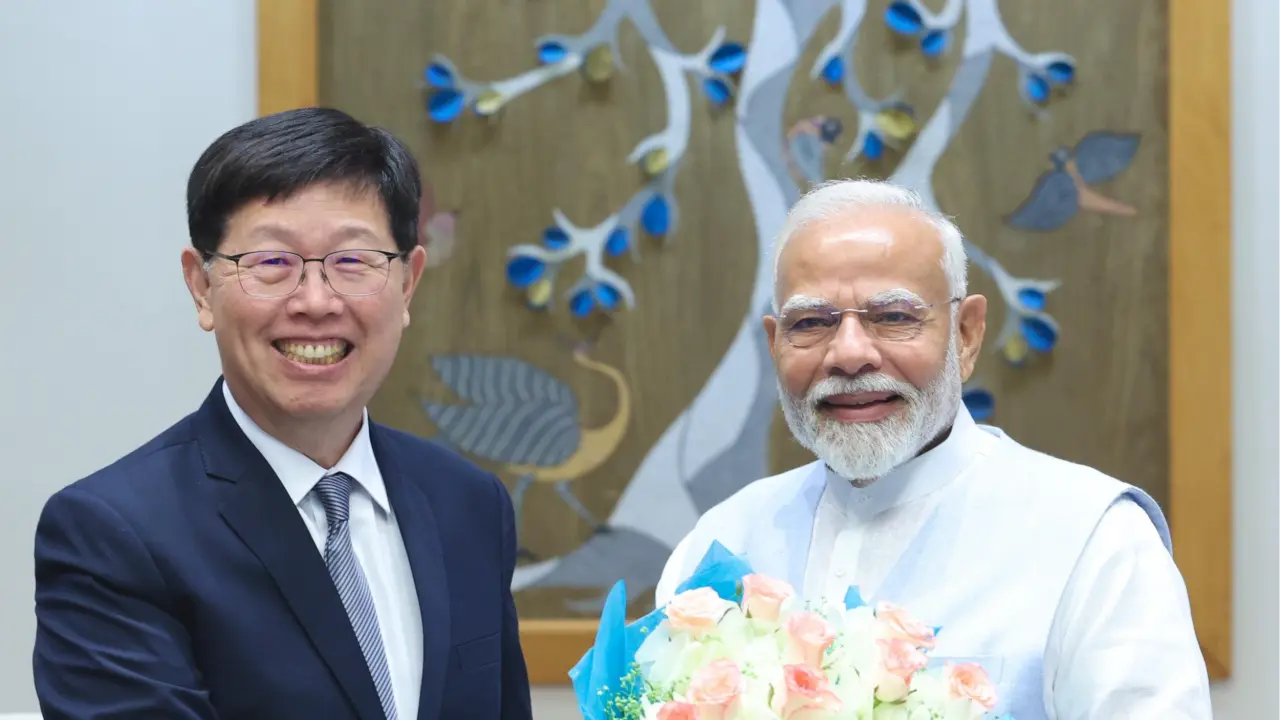 Foxconn Chairman Liu met PM Modi