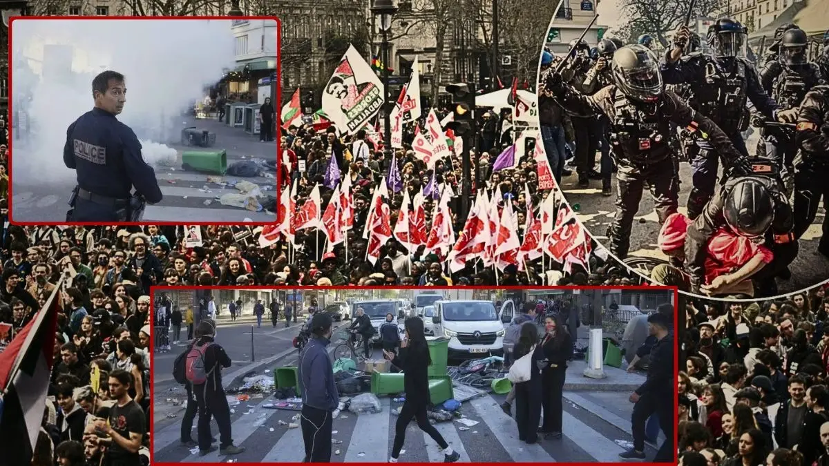 france protests Block Everything protests