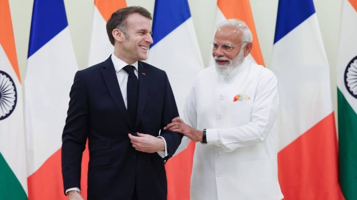 French President Macron Announces Streamlined Visa Process, Courses to be Taught in English for Indian Students