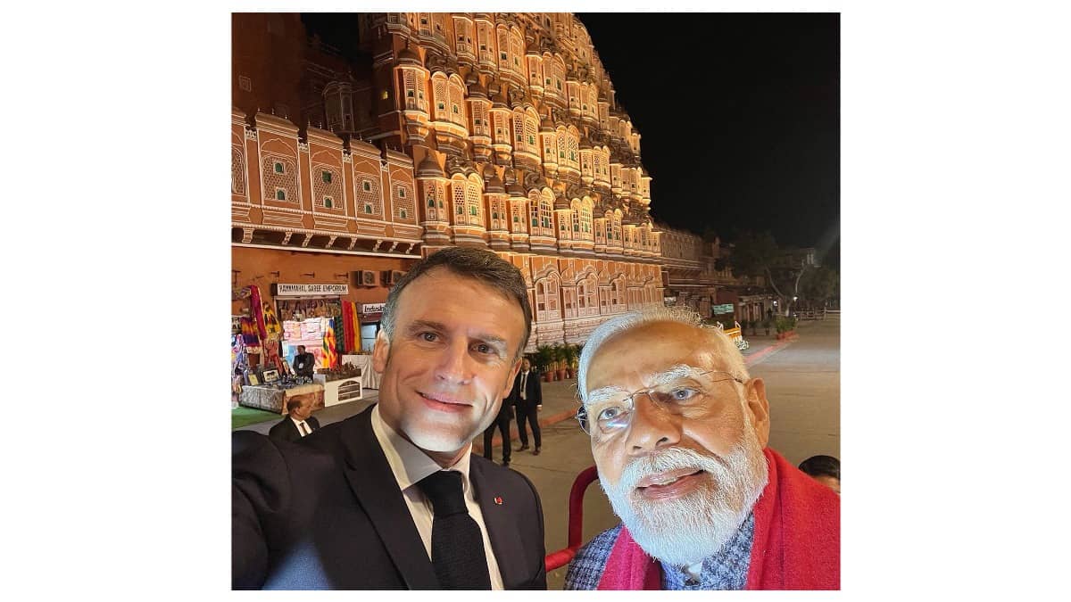 French President Macron Extends Wishes On Republic Day, Shares Throwback Picture From 2024