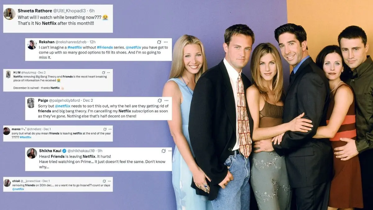 FRIENDS leaving Netflix