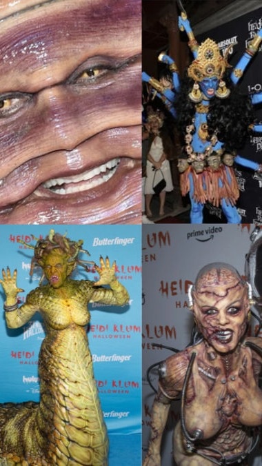 From a Giant Worm to Goddess Kali: Heidi Klum's Top 5 Epic Halloween Looks  | Republic World