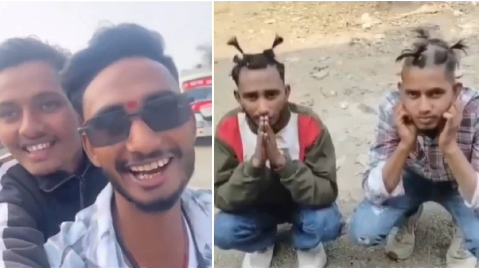 From 'Maal' To 'Didi': Eve Teasers Forced To Regret Catcalling Girls; Shamed In Public With Hilarious Hairstyle | Madhya Pradesh