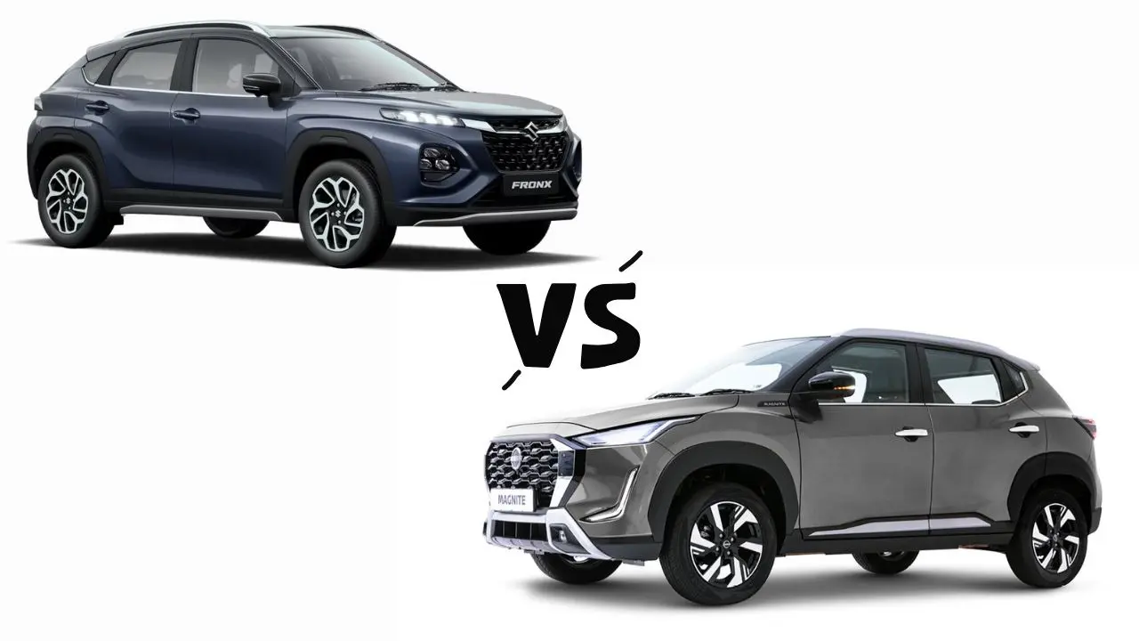 Maruti Suzuki Fronx vs Nissan Magnite - Which One Should You Buy Around ₹10 Lakh? Fronx vs Magnite