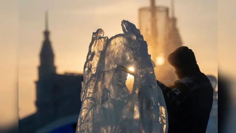 Frozen Fantasyland: How Harbin’s World-Famous Ice And Snow Festival Lights Up The Night | See Pics Frozen Fantasyland: How Harbin’s World-Famous Ice And Snow Festival Lights Up The Night | See Pics