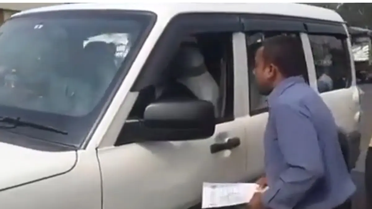 Frustrated Man Barks at Officials for Name Correction