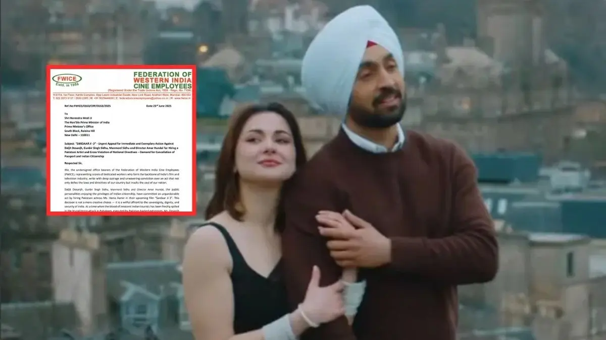FWICE Writes To Modi, Demands Diljit's Indian Citizenship Cancellation